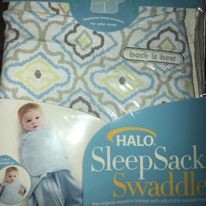 Baby boy swaddle